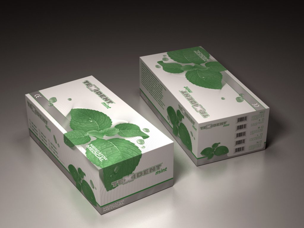 Medical gloves box design