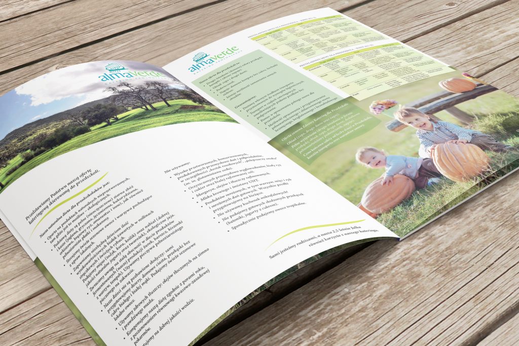 AlmaVerde leaflet design